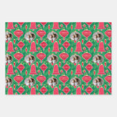 Foto van Merry Kerstversients Inpakpapier Vel (Voorkant)