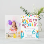 Foto van Mexican Fiesta Birthday Kaart (Staand voorkant)