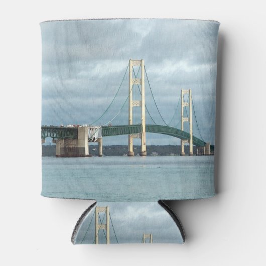 Foto van Michigan Mackinac Bridge Blikjeskoeler (Voorkant)