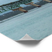 Foto van Michigan Mackinac Bridge Poster (Hoek)