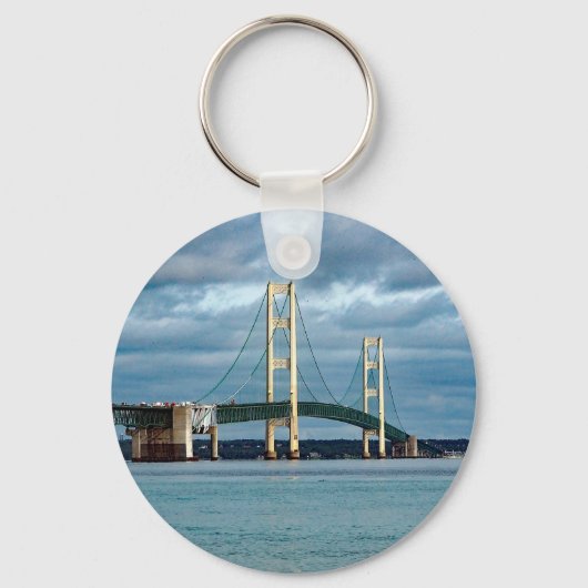Foto van Michigan Mackinac Bridge Sleutelhanger (Voorkant)