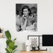  foto van migrantenmoeder poster (Thuiskantoor)