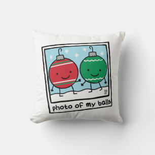 FOTO VAN MIJN BALLETJES Prettig kerstfeest Kussen