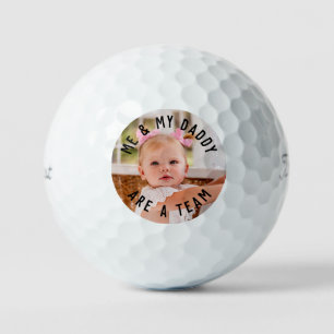 Foto van mijn kind en mijn vader Titleist Pro V1 Golfballen