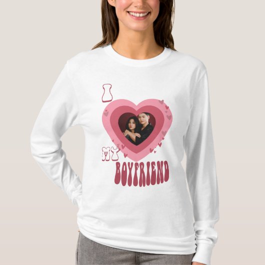 Foto van mijn vriend T-Shirt (Voorkant)