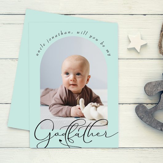 Foto van minimalistisch Godfather-voorstel