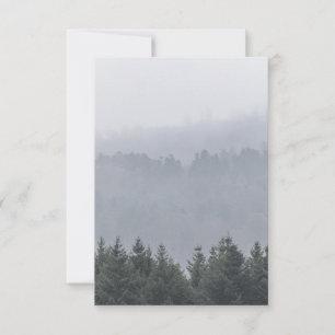 Foto van Misty Forest Natuur Kaart