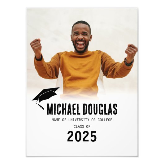 Foto van modern Afstuderen Foto Afdruk (Voorkant)