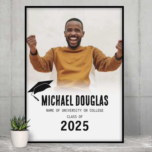 Foto van modern Afstuderen Foto Afdruk