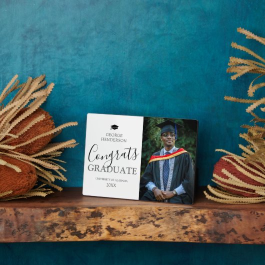 Foto van modern Afstuderen Fotoplaat (Zijkant)