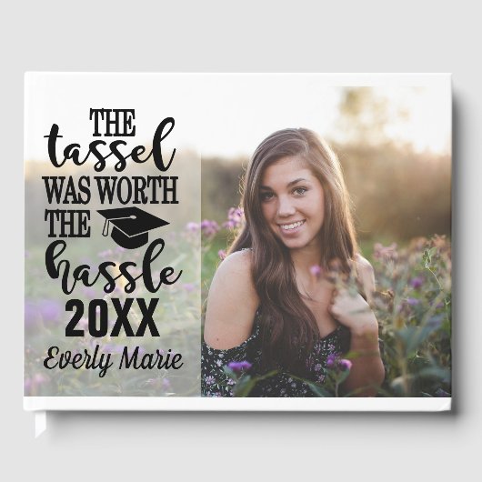 Foto van modern Afstuderen Gastenboek (Voorkant)