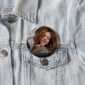 Foto van modern Afstuderen Ronde Button 7,6 Cm (In situ)