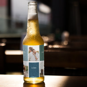 Foto van Modern Family Collage   Liefde Live Bier Etiket