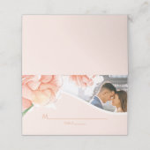 Foto van Modern Floral Elegant Wedding (Buitenkant ongevouwen)