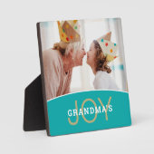 Foto van Modern Grandma's Joy Fotoplaat (Voorkant)