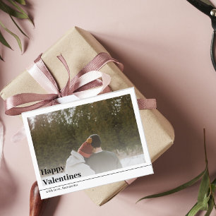 Foto van moderne familie Fijne Valentijns Briefkaart