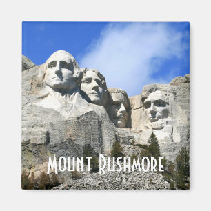 Foto van Mount Rushmore National Memorial aanpasse Magneet