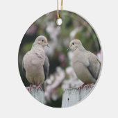 Foto van Mourning Doves Keramisch Ornament (Links)