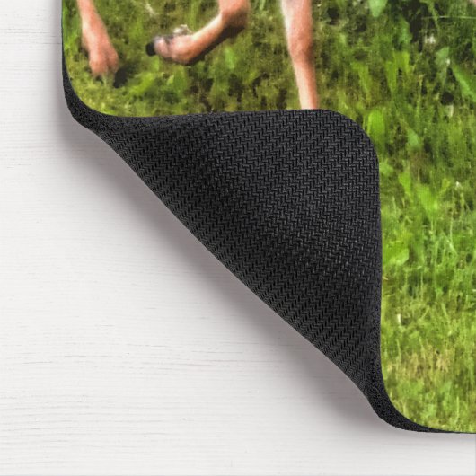 Foto van Mule Deer Fawn & Moeder Wildlife Muismat (Hoek)