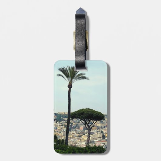Foto van Napels, Italië Bagagelabel (Achterkant verticaal)