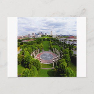 Foto van Nashville Aerial Briefkaart