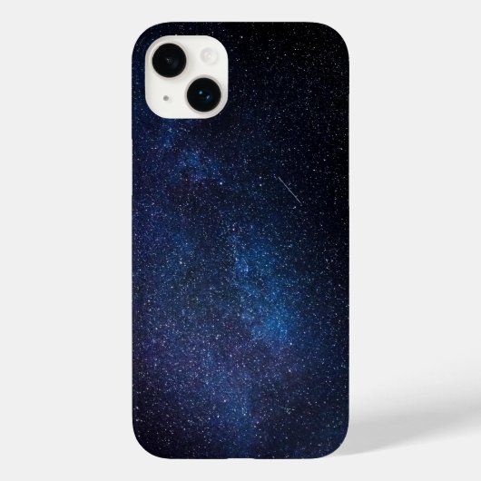 Foto van Navy Blue Milkyway Nightsky Galaxy Case-Mate iPhone Case (Achterkant)