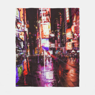 FOTO VAN NEW YORK FLEECE DEKEN