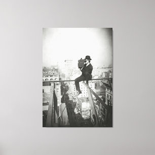 Foto van NYC boven 5e Avenue (1905) Canvas Afdruk