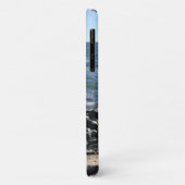 Foto van Ocean and Rocks Custom Single Initiaal Case-Mate iPhone Case (Achterkant/links)