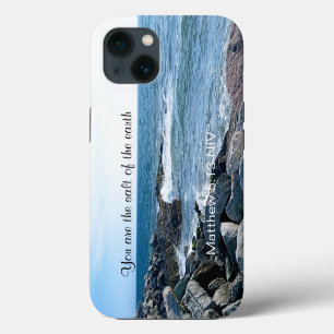 Foto van Ocean Salt van de Earth Bible Verse iPhone 13 Hoesje