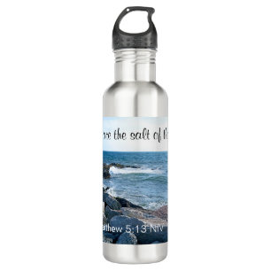 Foto van Ocean Salt van de Earth Bible Verse Waterfles