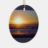 Foto van Ocean Sunrise Keramisch Ornament (Rechts)