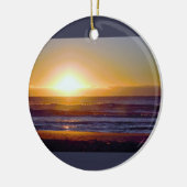 Foto van Ocean Sunrise Keramisch Ornament (Links)