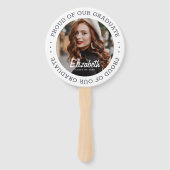 Foto van ons Afstuderen 20XX Simple Afstuderen Handwaaier (Achterkant)