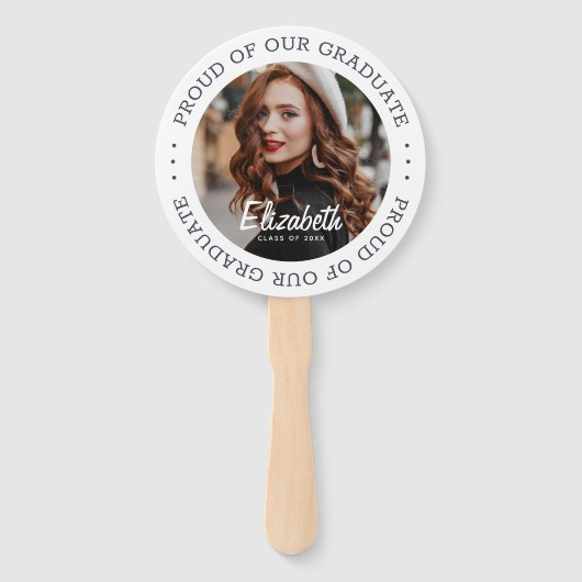 Foto van ons Afstuderen 20XX Simple Afstuderen Handwaaier (Voorkant)