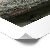 Foto van onze dame van Lourdes Poster (Hoek)