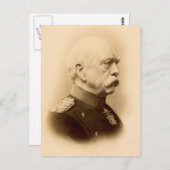 foto van Otto Von Bismarck Briefkaart (Voorkant / Achterkant)
