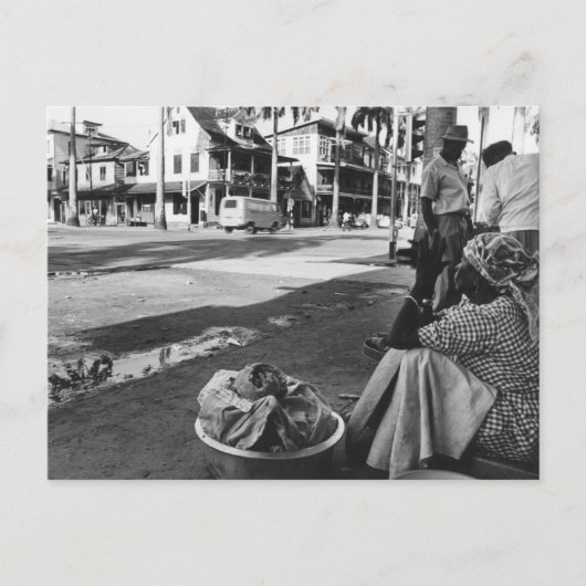  foto van Paramaribo Suriname Briefkaart (Voorkant)