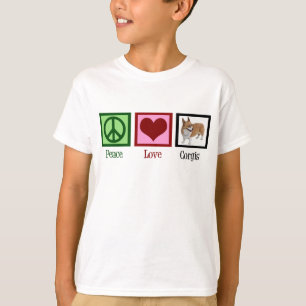 Foto van Peace Love Corgi T-shirt