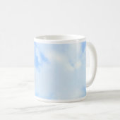 Foto van Peaceful Light Blue Sky Simple Koffiemok (Voorkant rechts)