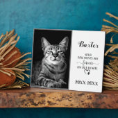 foto van Pet Memorial Fotoplaat (Zijkant)