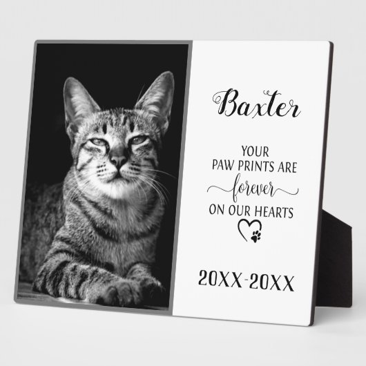  foto van Pet Memorial Fotoplaat (Zijkant)