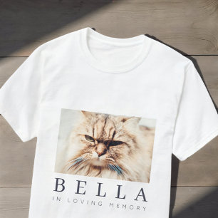 Foto van Pet Memorial Modern Simple Chic T-shirt