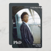 Foto van PhD Afstuderen Aankondiging (Voorkant / Achterkant)