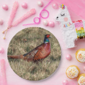 Foto van Pheasant Papieren Bordje (Feest)