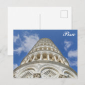 Foto van Pisa Italy Leaning Tower Briefkaart (Voorkant / Achterkant)