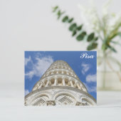 Foto van Pisa Italy Leaning Tower Briefkaart (Staand voorkant)
