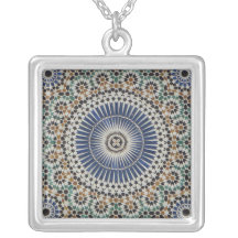 Foto van prachtige Marokkaanse mozaïek tegel