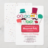 Foto van Props Masquerade Party Kaart (Voorkant / Achterkant)