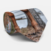 Foto van Red Dun Ranch Horse Animal-lover Stropdas (Opgerold)